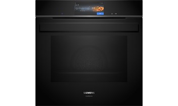 Siemens HS958GED1 iQ700, Einbau-Dampfbackofen, 60 x 60 cm, Schwarz, Edelstahl - StudioLine