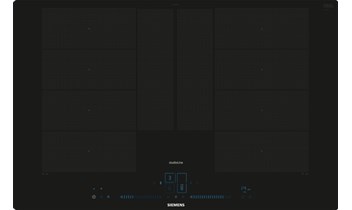 Siemes EX807NYV6E iQ700, Induktionskochfeld, 80 cm, Schwarz, flächenbündig (integriert) - StudioLine