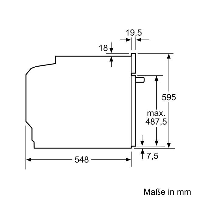 Siemens HS958GED1 iQ700, Einbau-Dampfbackofen, 60 x 60 cm, Schwarz, Edelstahl - StudioLine