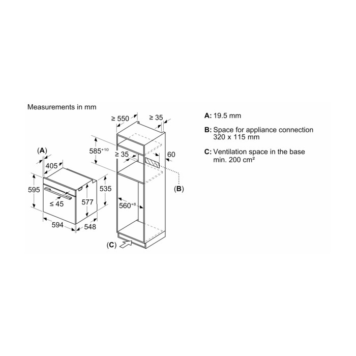 Siemens HM976GMB1 iQ700, Einbau-Backofen mit Mikrowellenfunktion, 60x60 cm - StudioLine