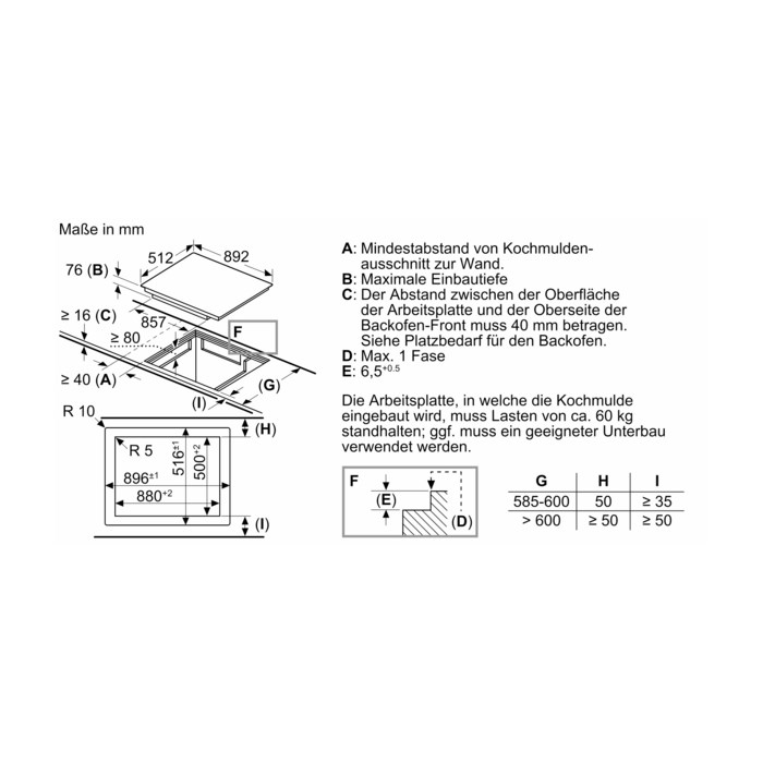 Siemens EZ907KZY1E iQ700, Vollflächen-Induktionskochfeld, 90 cm, Schwarz, flächenbündig (integriert) - StudioLine