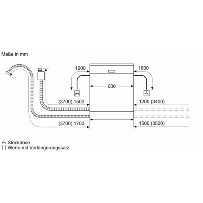 Siemens SX75Z802BE iQ500, Vollintegrierter Geschirrspüler, 60 cm, XXL - StudioLine