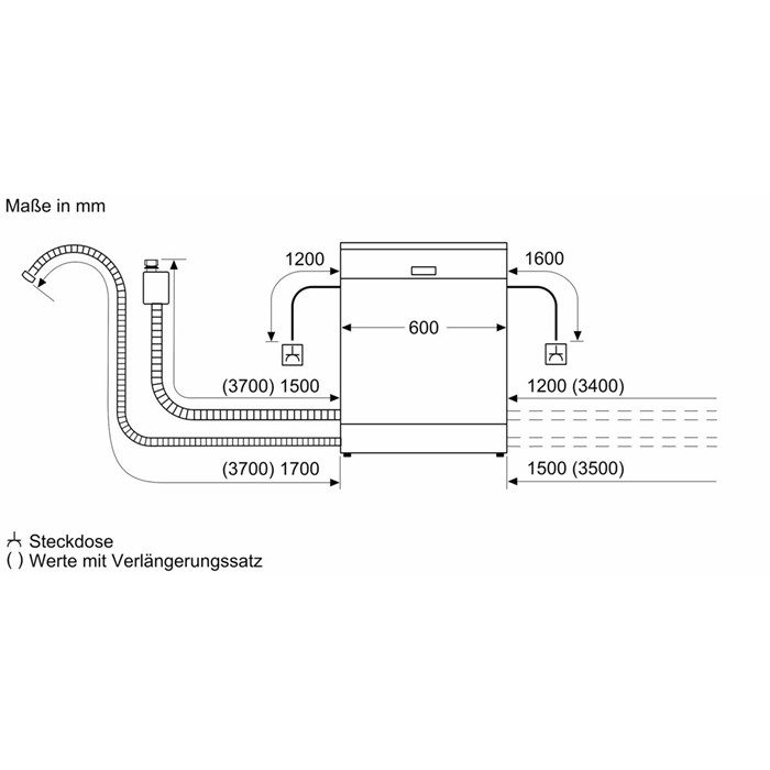 Siemens SX95E802BE iQ500, Vollintegrierter Geschirrspüler, 60 cm, XXL - StudioLine